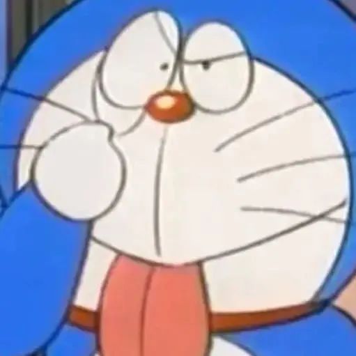 哆啦A梦 蓝胖子 表情包